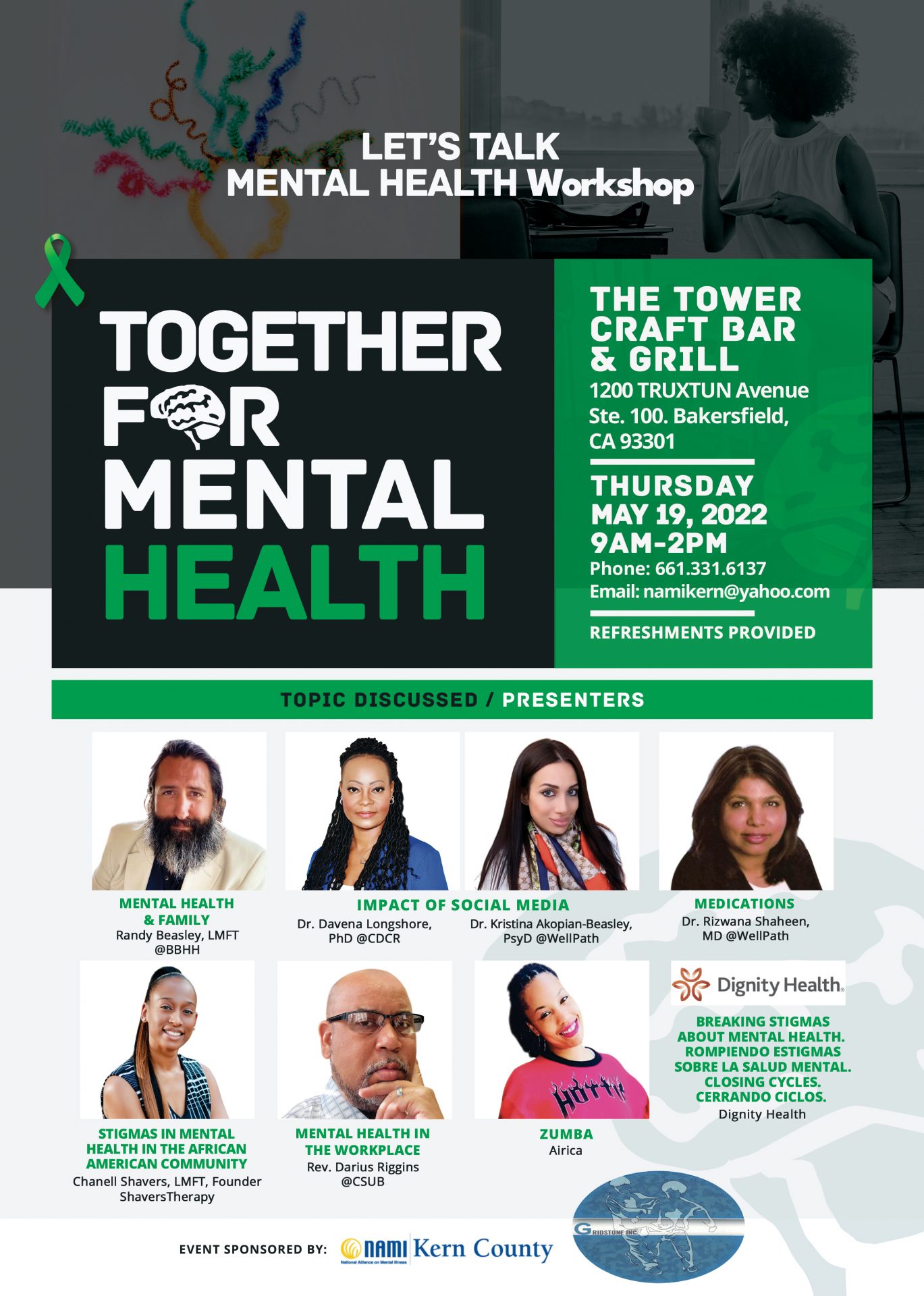 Together For Mental Health Workshops Kern Community Foundation